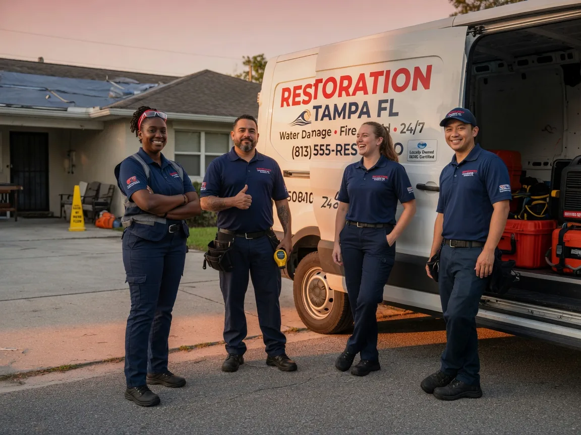 Water Damage Restoration company in Moline, IL